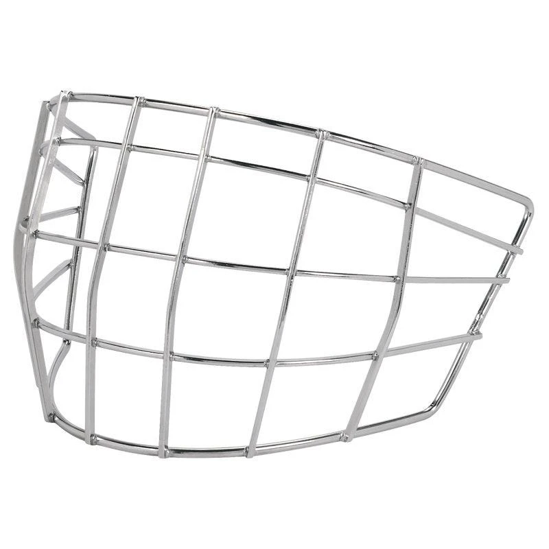 Bauer NME Certified Straight Bar Chrome Junior Replacement Cage 4 Bauer NME Certified Straight Bar Chrome Junior Replacement Cage - Image 2