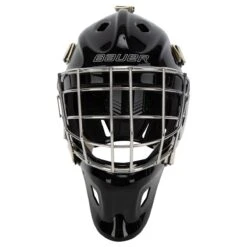 Bauer NME One Senior Certified Straight Bar Goalie Mask -Bauer Sales Store bauer goalie mask nme one cert straight bar sr inset2