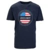 Bauer International USA Flag Youth Short Sleeve Tee Shirt -Bauer Sales Store bauer hockey apparel international usa flag ss tee shirt yth