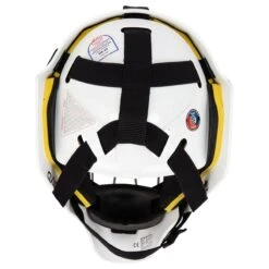 CCM Axis A1.5 Junior Certified Straight Bar Goalie Mask - Team 12 CCM Axis A1.5 Junior Certified Straight Bar Goalie Mask - Team -Bauer Sales Store ccm goalie mask axis a1 5 cert straight bar jr team inset4