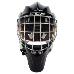 CCM Axis Pro Senior Certified Straight Bar Goalie Mask -Bauer Sales Store ccm goalie mask axis pro cert straight bar sr inset2