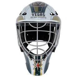 Vegas Golden Knights Franklin GFM 1500 Goalie Face Mask 13 Vegas Golden Knights Franklin GFM 1500 Goalie Face Mask -Bauer Sales Store franklin hockey street goalie mask gfn 1500 vgk inset3