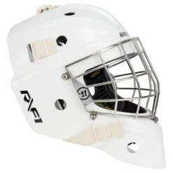 Warrior Ritual R/F1 Senior+ Certified Straight Bar Goalie Mask -Bauer Sales Store warrior goalie mask ritual r f1 sr plus inset2