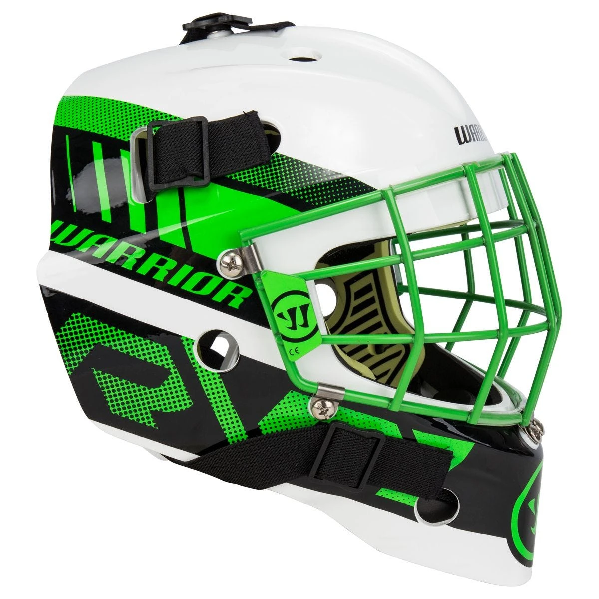 Warrior Ritual R/F1 Youth Certified Straight Bar Goalie Mask 4 Warrior Ritual R/F1 Youth Certified Straight Bar Goalie Mask - Image 2
